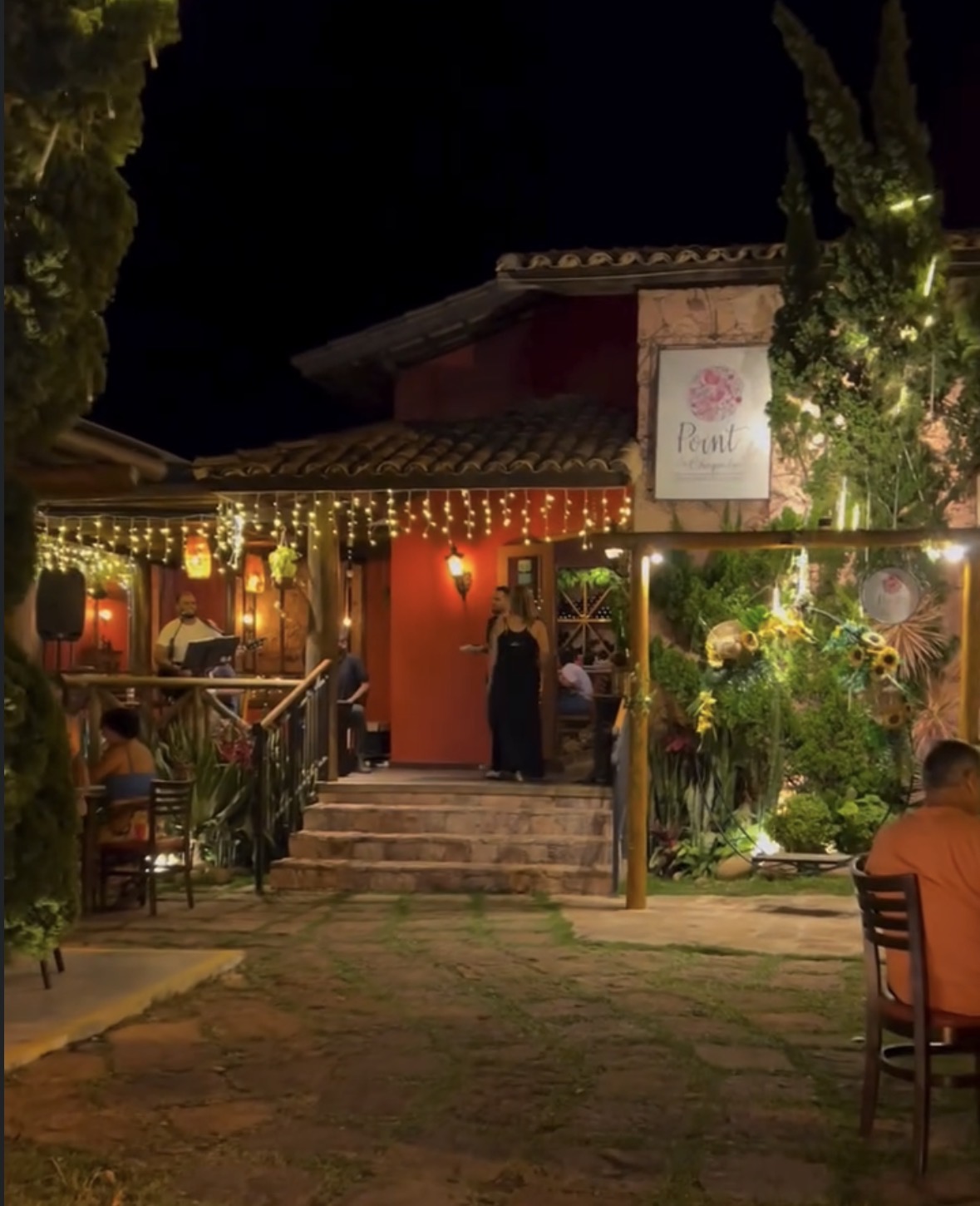 Entrada do restaurante